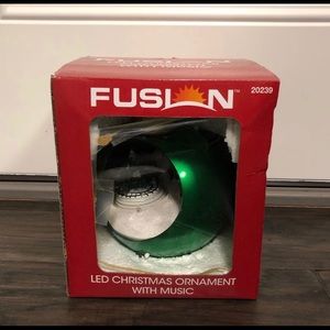 Fusion Led Christmas Tabletop Ornament with Music